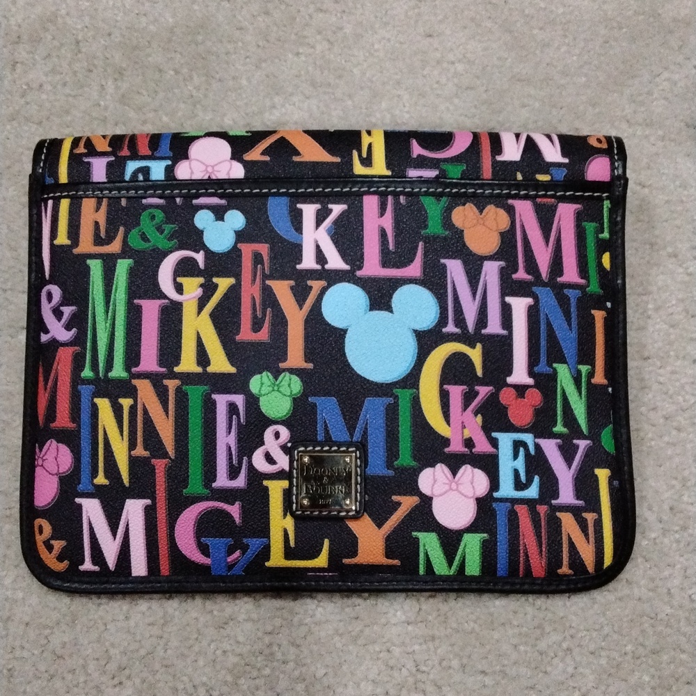 Disney Multicolor Letter Print pouch